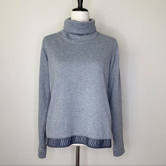 Nike Women’s Size Medium Dri-Fit Cowl Neck Long Sleeves - Picture 2 of 14